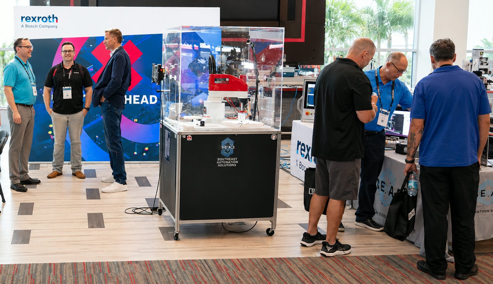 SouthEast Automation Solutions team at a Bosch Rexroth event