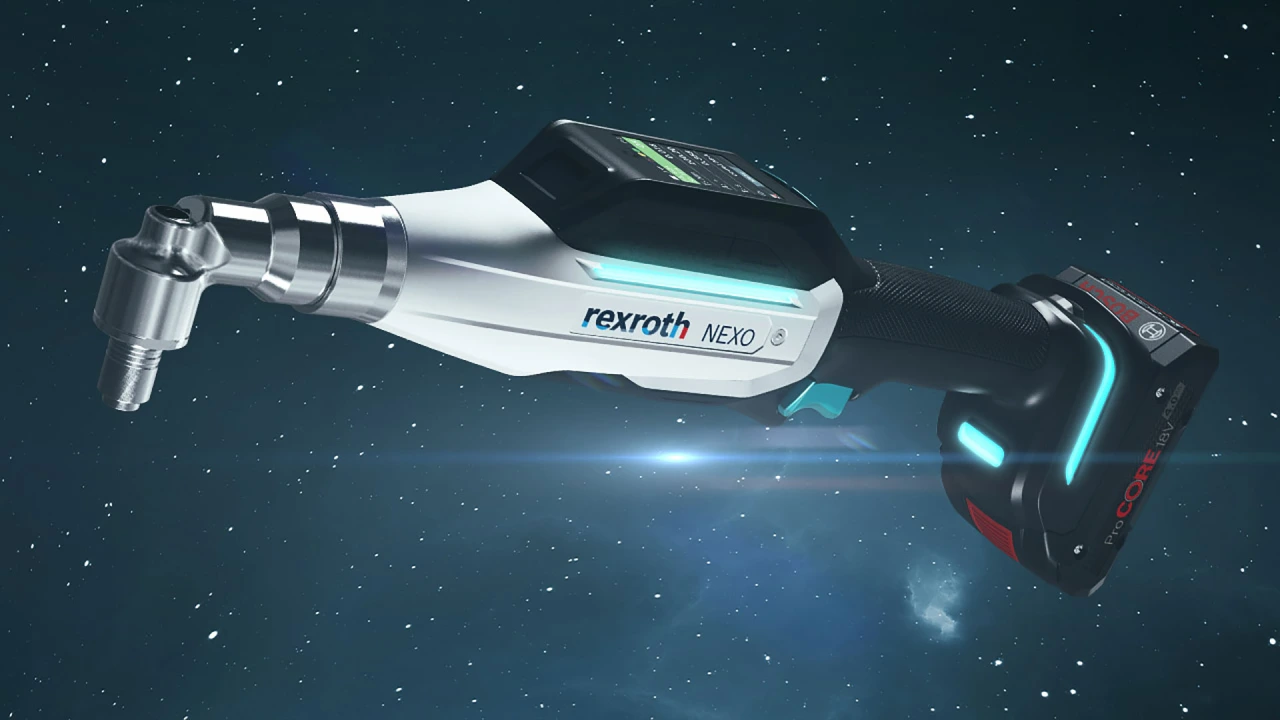 Bosch Rexroth NEXO cordless angle nutrunner